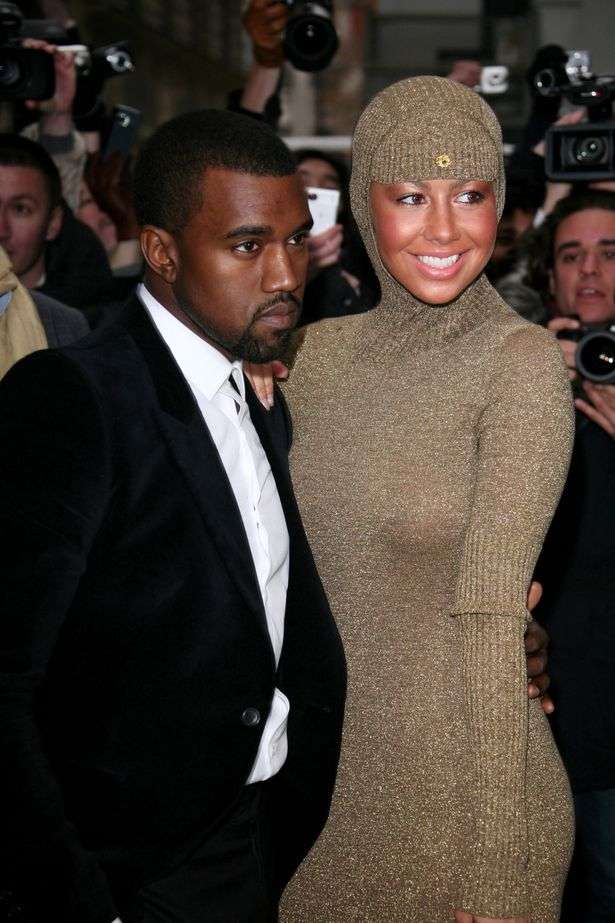 Kanye West and Amber Rose