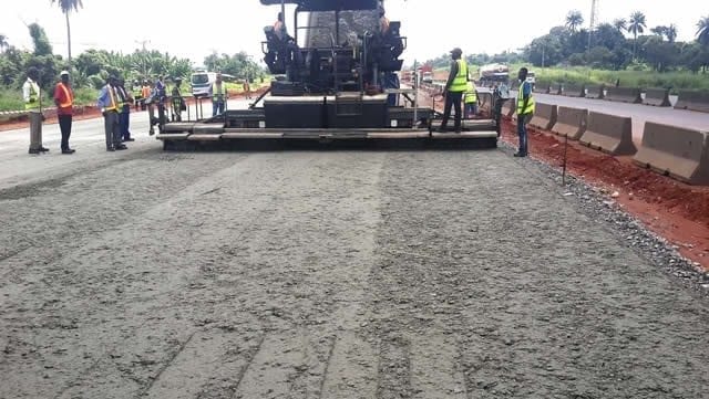 Lagos Ibadan Expressway road in nigeria