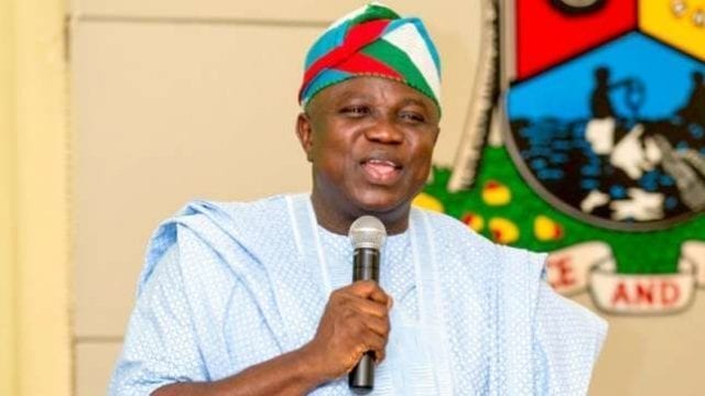 Lagos State Governor Mr Akinwunmi Ambode big