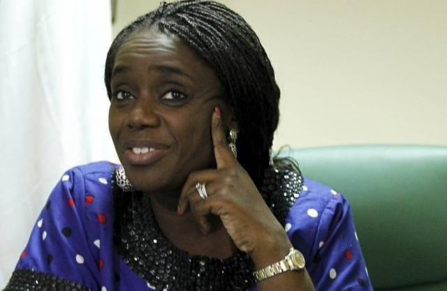 Nigerias Minister of Finance Mrs Kemi Adeosun