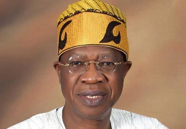 Nigerias Minister of Information and Culture Alhaji Lai Mohammed