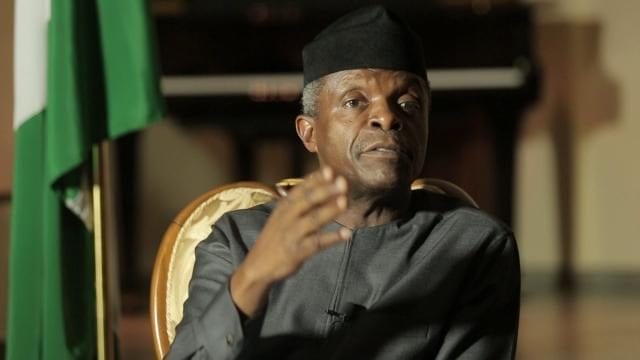 Nigerias Vice President Prof Yemi Osinbajo