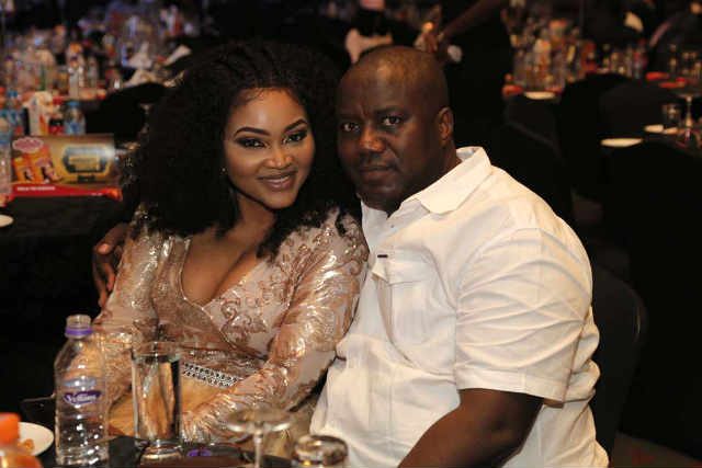 Nollywood Actress Mercy Aigbe and her husband Lanre Gentry