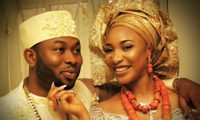 Oladunni Churchill and his wife Nollywood Actress Tonto Dikeh