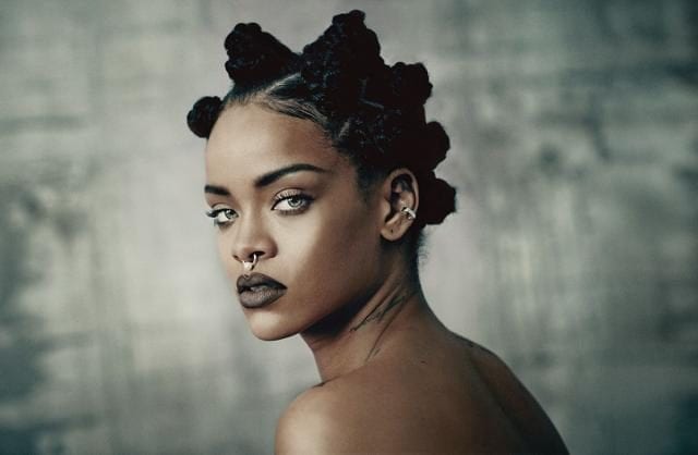 Rihanna Artistic Portrait