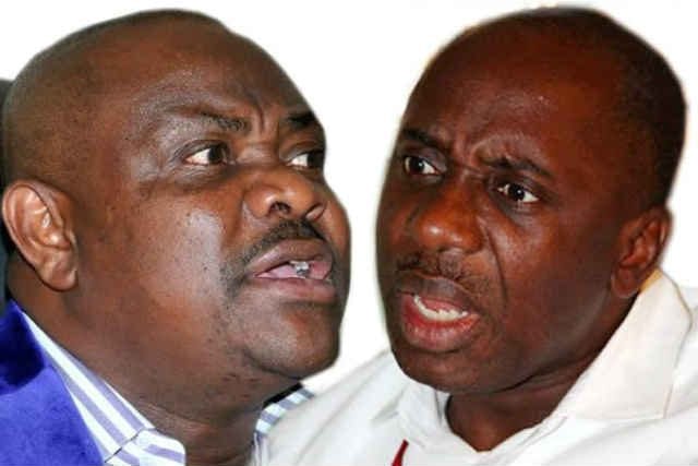 Rivers State Governor Nyesom Wike and Hon Rotimi Amaechi