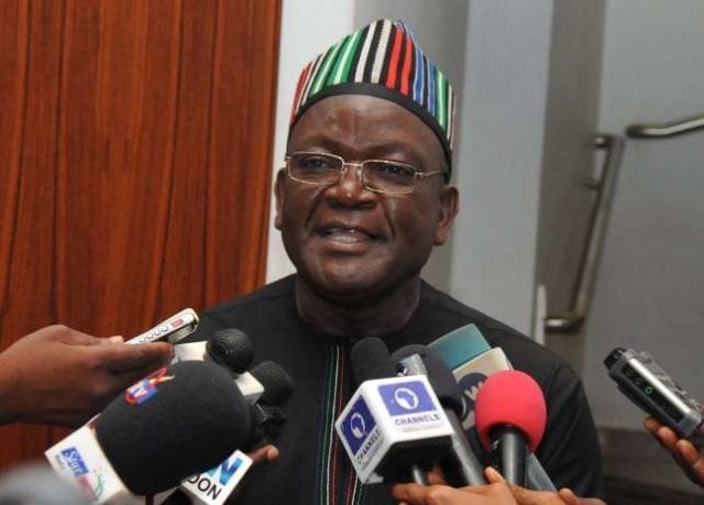 Benue State governor, Samuel Ortom