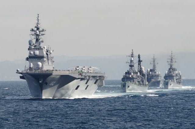 U.S and South Korea Naval Ships set to Fight against North Korea