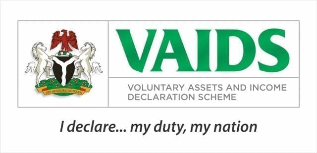 Voluntary Assets and Income Declaration Scheme VAIDS Nigeria logo