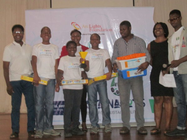Winners of World Robot Olympiad Nigeria 768x576 e1500187114616