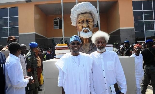 Wole Soyinka High School Statue in Osun State