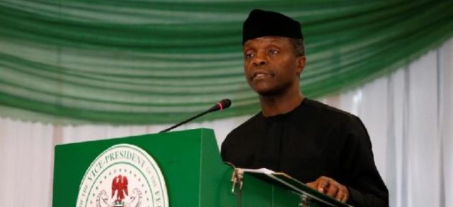 Acting / Vice President of Nigeria, Prof Yemi Osinbajo