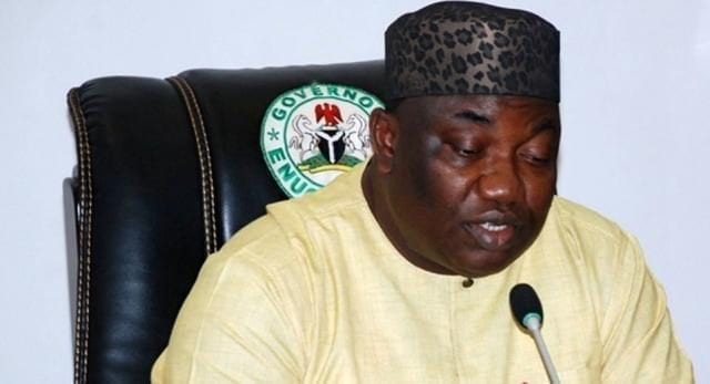 Governor Ifeanyi Adjusts 24-hour Curfew In Enugu State 1 Enugu State Governor, Ifeanyi Ugwuanyi