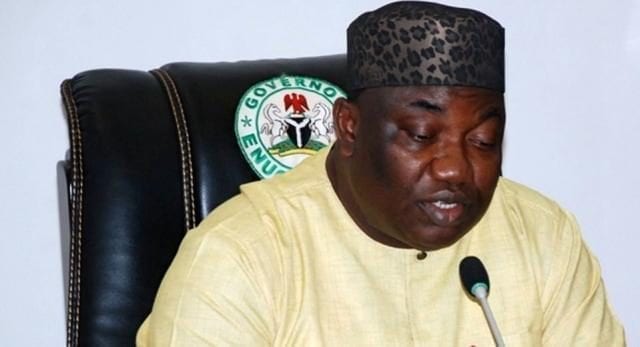 Enugu State Governor Ifeanyi Ugwuanyi