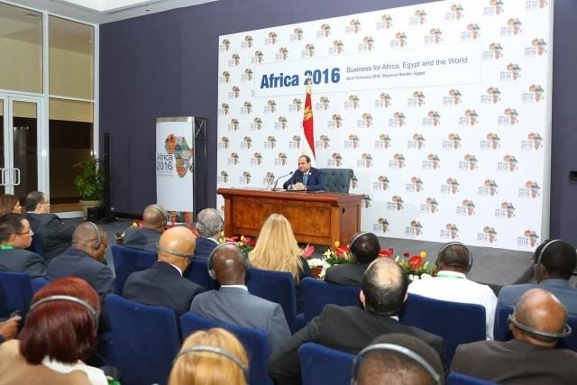 Heads of State and business leaders to gather at Africa 2016 Business for Africa, Egypt and the World