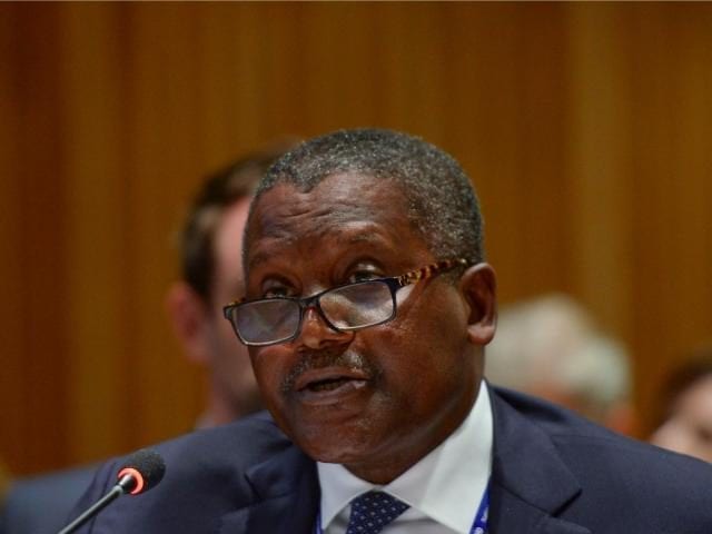 Nigerian billionaire, Alhaji Aliko Dangote