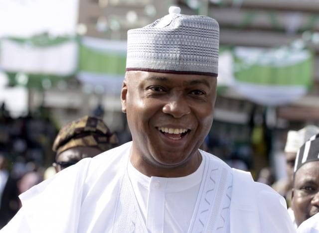 Nigeria's Senate President, Dr. Abubakar Bukola Saraki