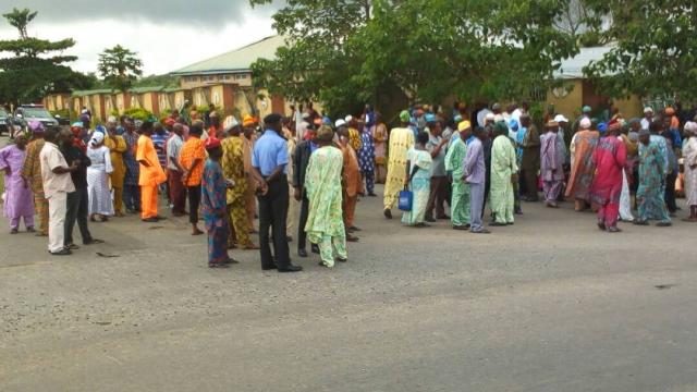 Osun State Pensioners Protest