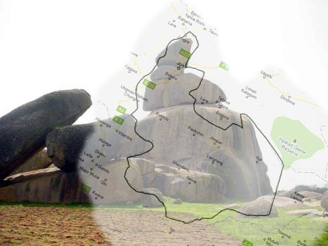 Riyom and Map of Plateau State