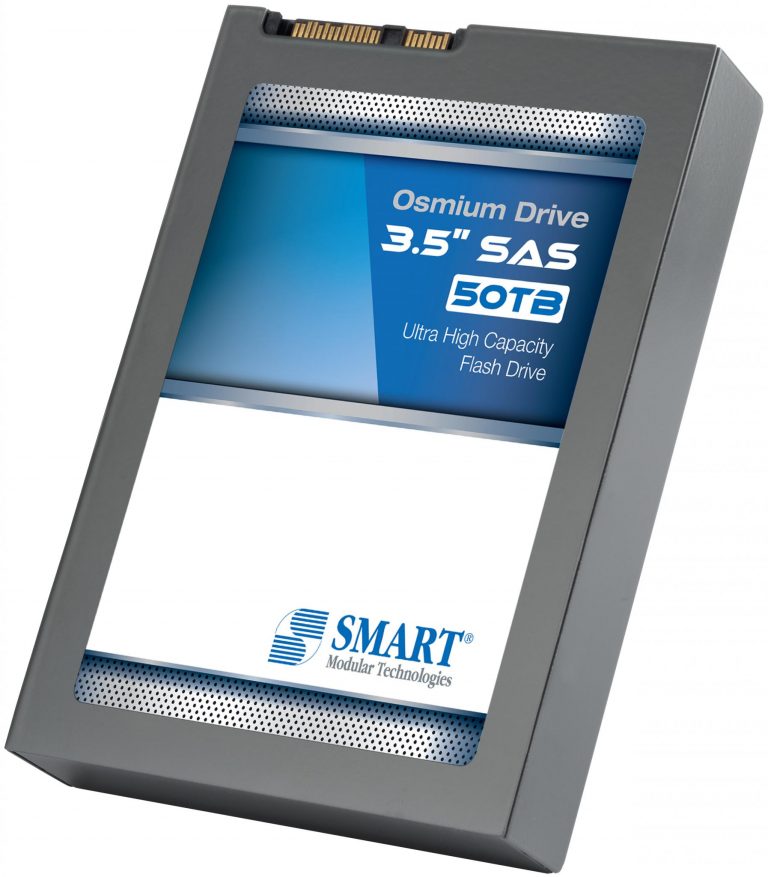 SMART Modular Technologies Introduces The 50TB Osmium Drive, A 3.5" MLC