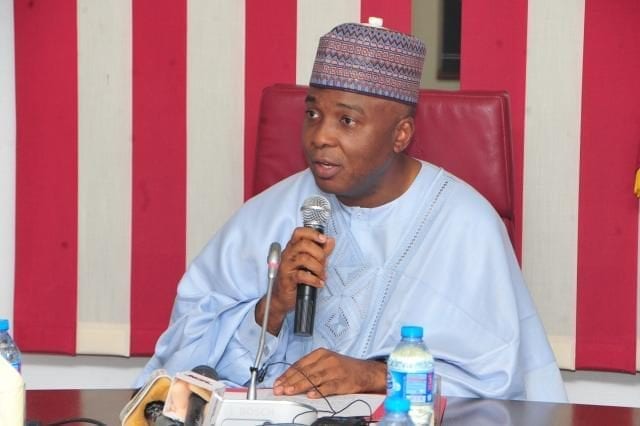 Senate President, Dr Bukola Saraki