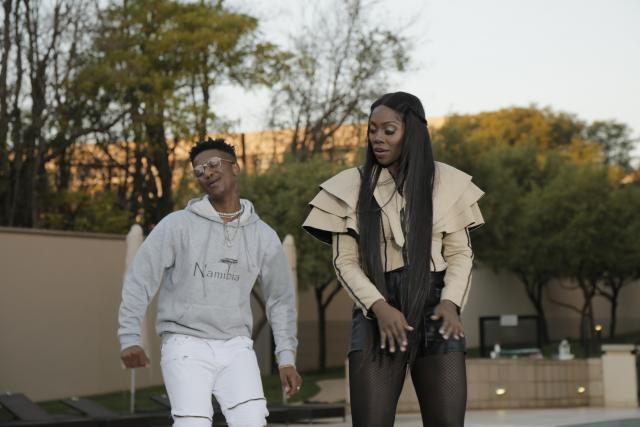 Emtee with Nigerian Superstar Tiwa Savage