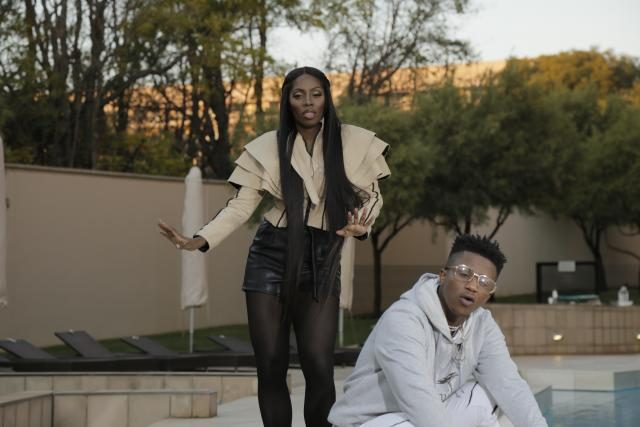 Nigerian Superstar Tiwa Savage with Emtee