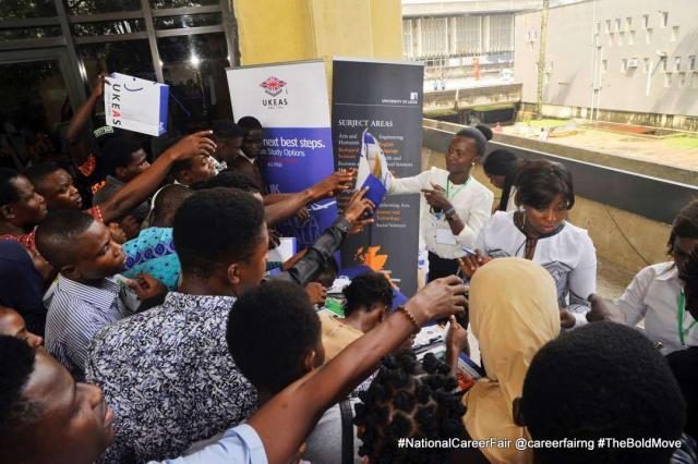 Cross-section of Participants and Jobseekers at the 2017 National Career Fair