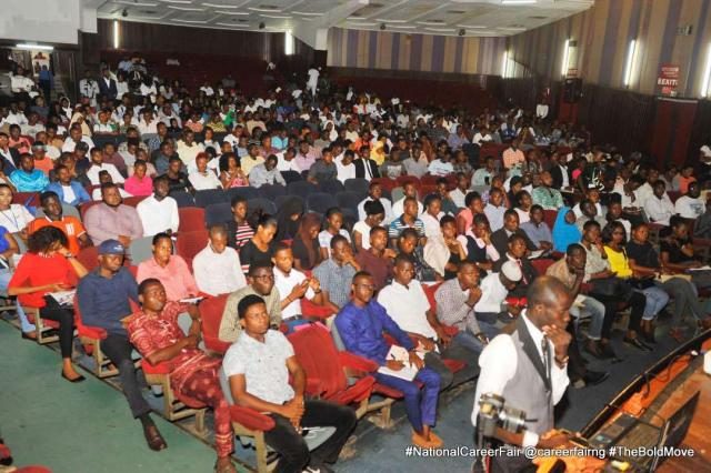 Cross-section of Participants and Jobseekers at the 2017 National Career Fair