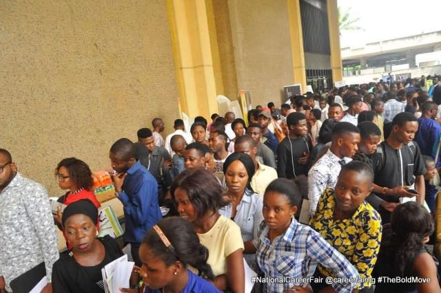 Cross-section of Participants and Jobseekers at the 2017 National Career Fair