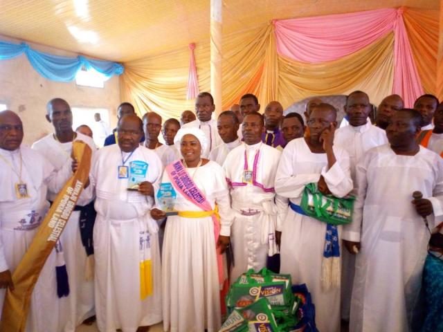 Group photograph with church ministers