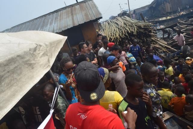 itel mobile empowered Makoko Community