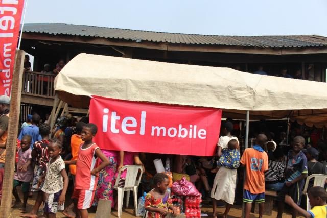 itel mobile empowered Makoko Community