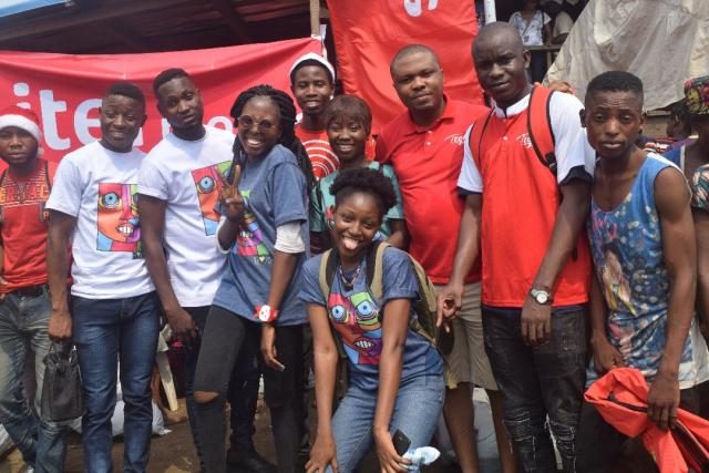 itel mobile empowered Makoko Community