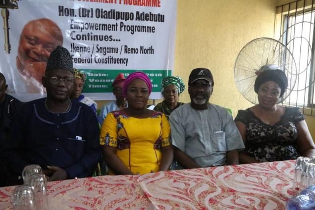 From left...Hon Seye Sonuga, Yeye Adenike Adebutu, Prince Lekan Tejuoso and Dr Sade Filani