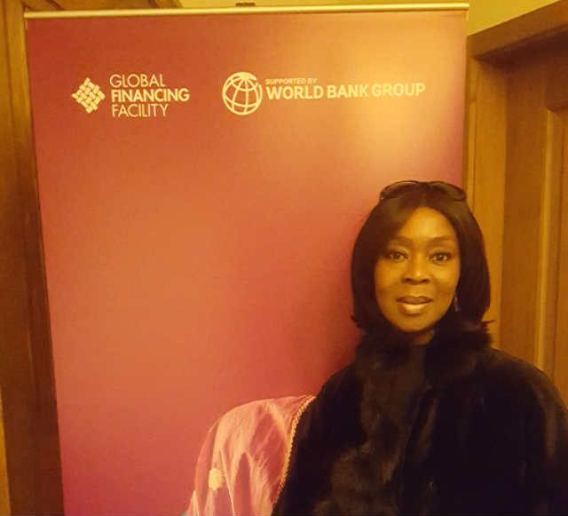 H.E Mrs Saraki at GFF Event