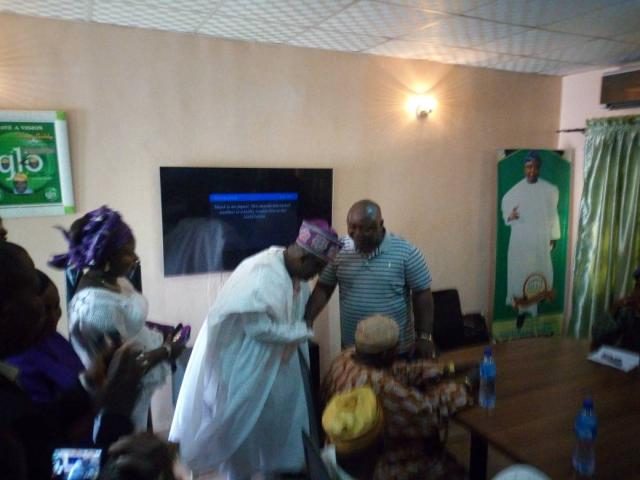 Hon Ladi Adebutu welcomes Hon Sonuga to the family