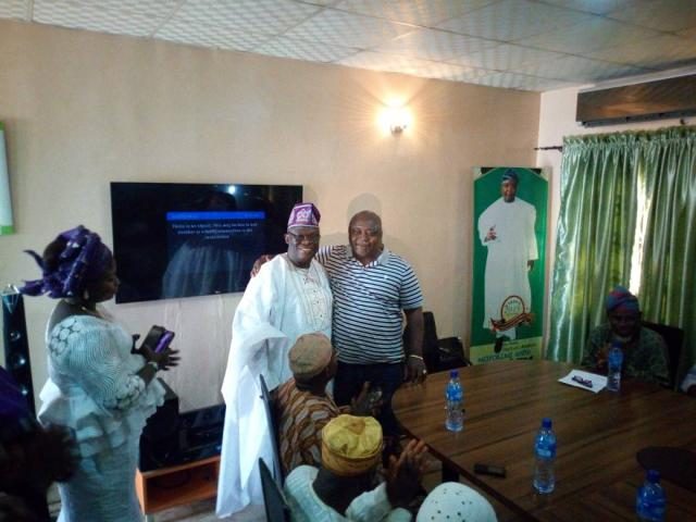 Hon Olusola Sonuga with Hon Ladi Adebutu