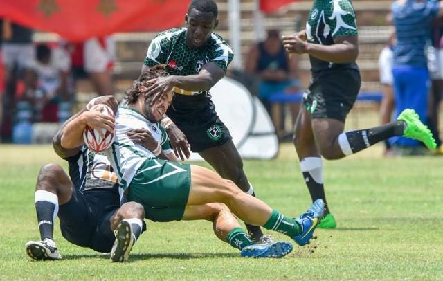 Nigeria's 2017 Rugby Season was quite Eventful, ushering in a new NRFF Board 1 Rugby Players in Action