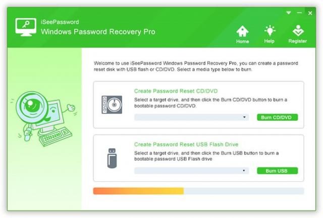 iSeePassword Windows Recovery Pro