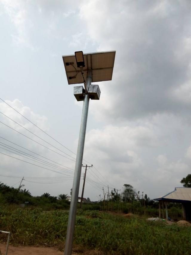 Constituency Project: Kashamu facilitates Solar-powered Street Lights in Ogun-Waterside 3 Constituency Project - Solar-powered Street Lights in Ogun-Waterside, Ogun State, Nigeria