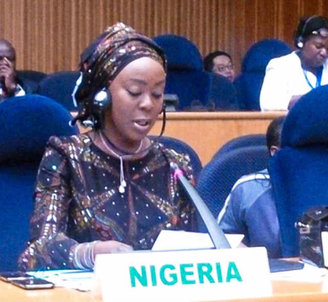 Her Excellency Mrs Toyin Ojora Saraki at the African Union (AU) Summit, Addis Ababa in Ethiopia