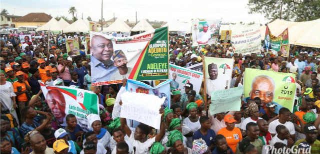 Determined party members who overwhelmingly support Hon Ladi Adebutu are ready to change the bad change in Ogun State