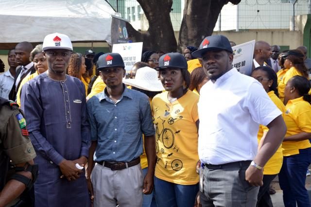 RedAce Staff alongside Governor Ambode, Others walk to end Sexual, Domestic Violence 6 RedAce Team during the walk
