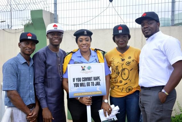 RedAce Staff alongside Governor Ambode, Others walk to end Sexual, Domestic Violence 5 RedAce Team with Dolapo Badmus