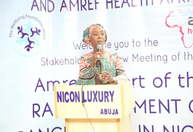 Founder and President of Wellbeing Foundation Africa, H.E Mrs Toyin Saraki