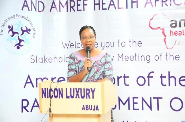 Wellbeing Foundation Africa CEO, Mrs Amy Oyekunle