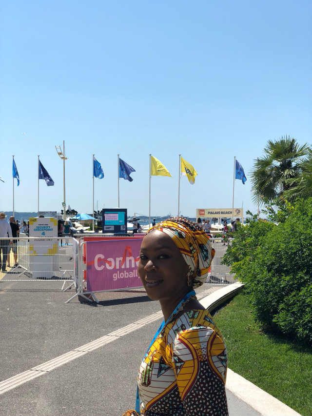 H.E. Mrs Toyin Ojora Saraki at the Cannes Lions' International Festival of Creativity