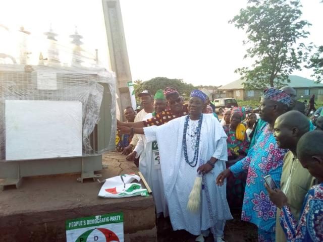 Hon Ladi Adebutu donates Transformers to Imeko Afon Communities