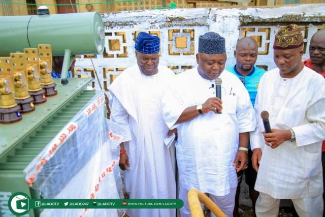 I will make Education Accessible and Affordable - Adebutu 6 Hon Ladi Adebutu opening remarks on donated Transformer